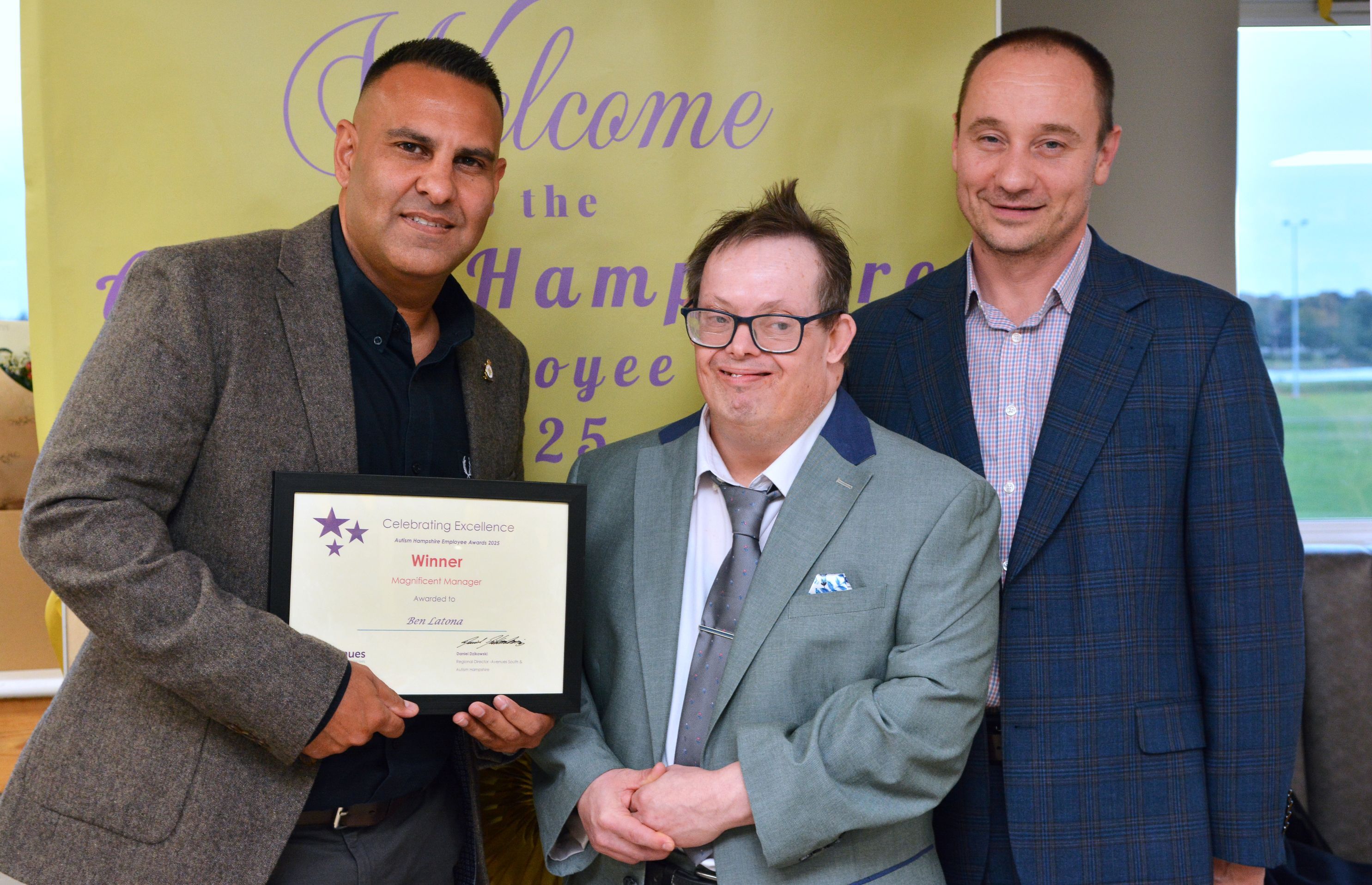 Magnificent Manager Award – Ben Latona, Service Manager