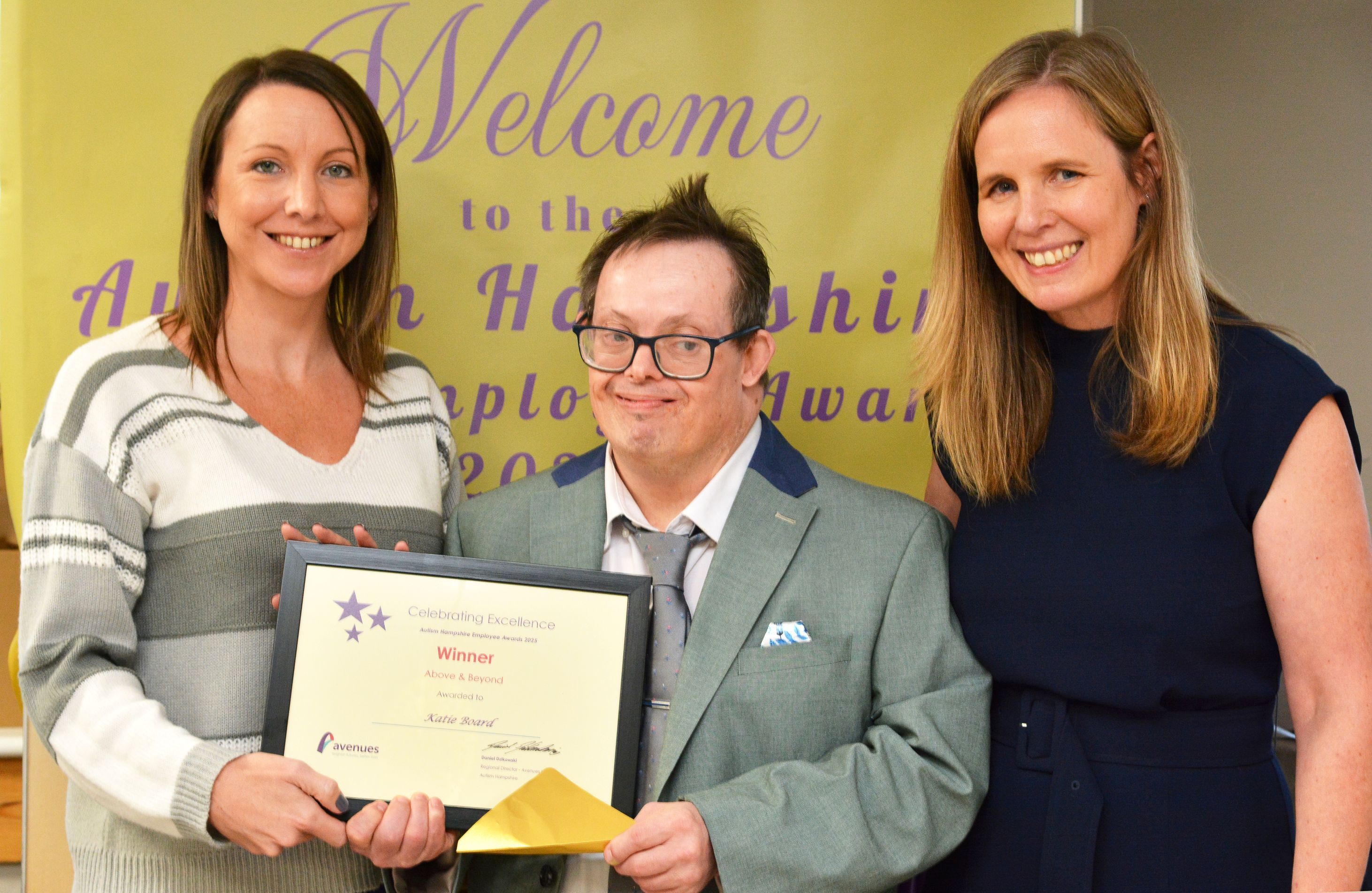 Above and Beyond Award – Katie Board, Service Manager (IAG and External Training)