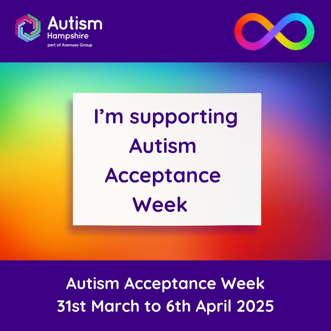 I'm supporting Autism Acceptance Week.