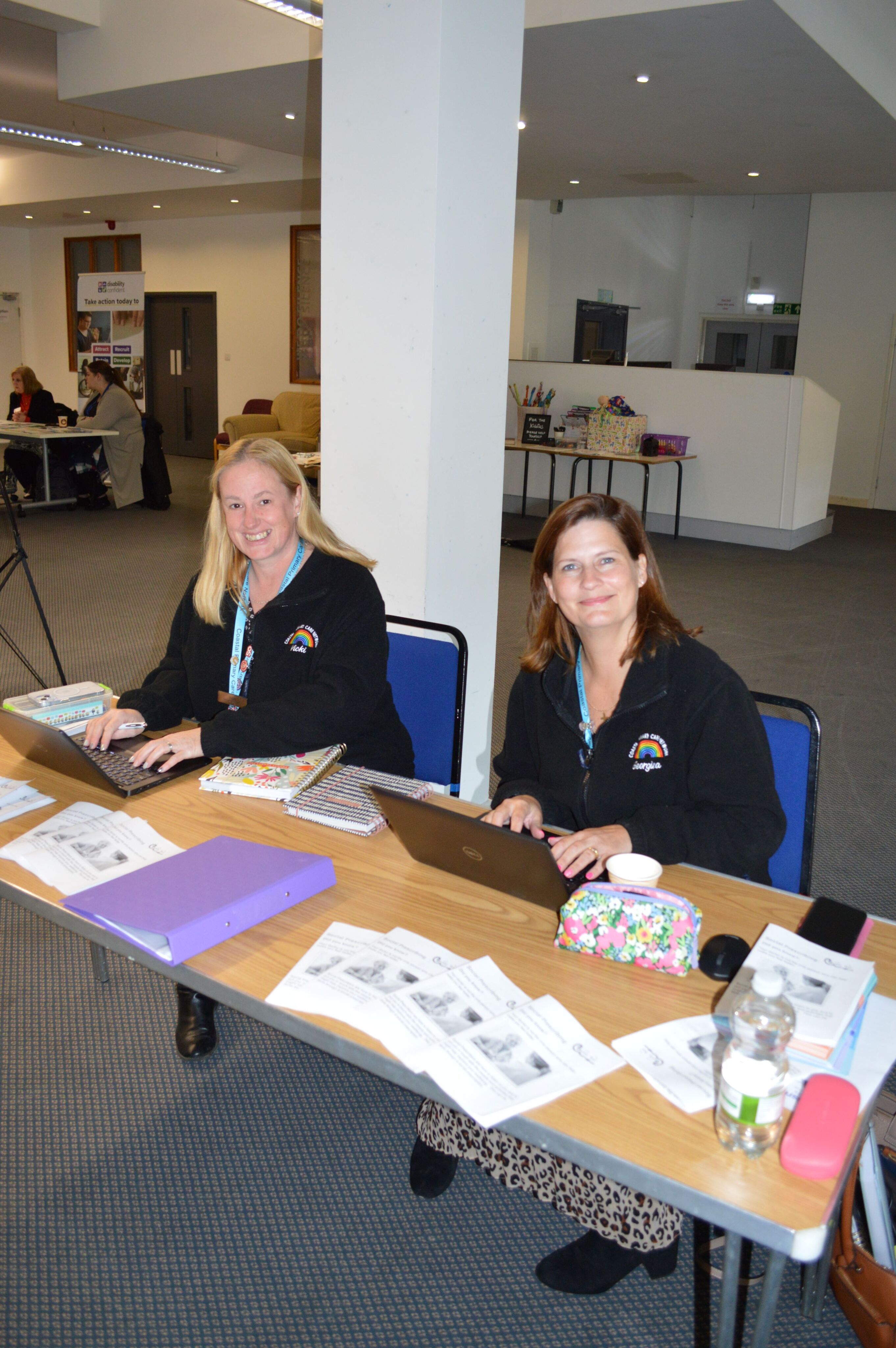 Coastal PCN Social prescribers at an Autism and Health event