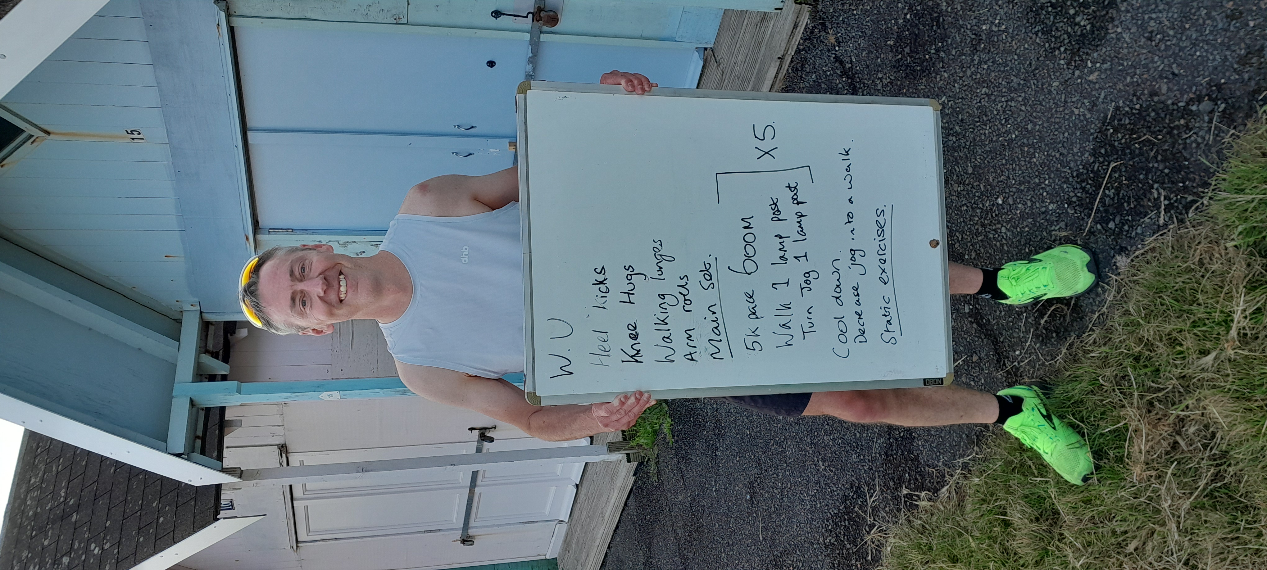 Our marathon runner Richard Walker